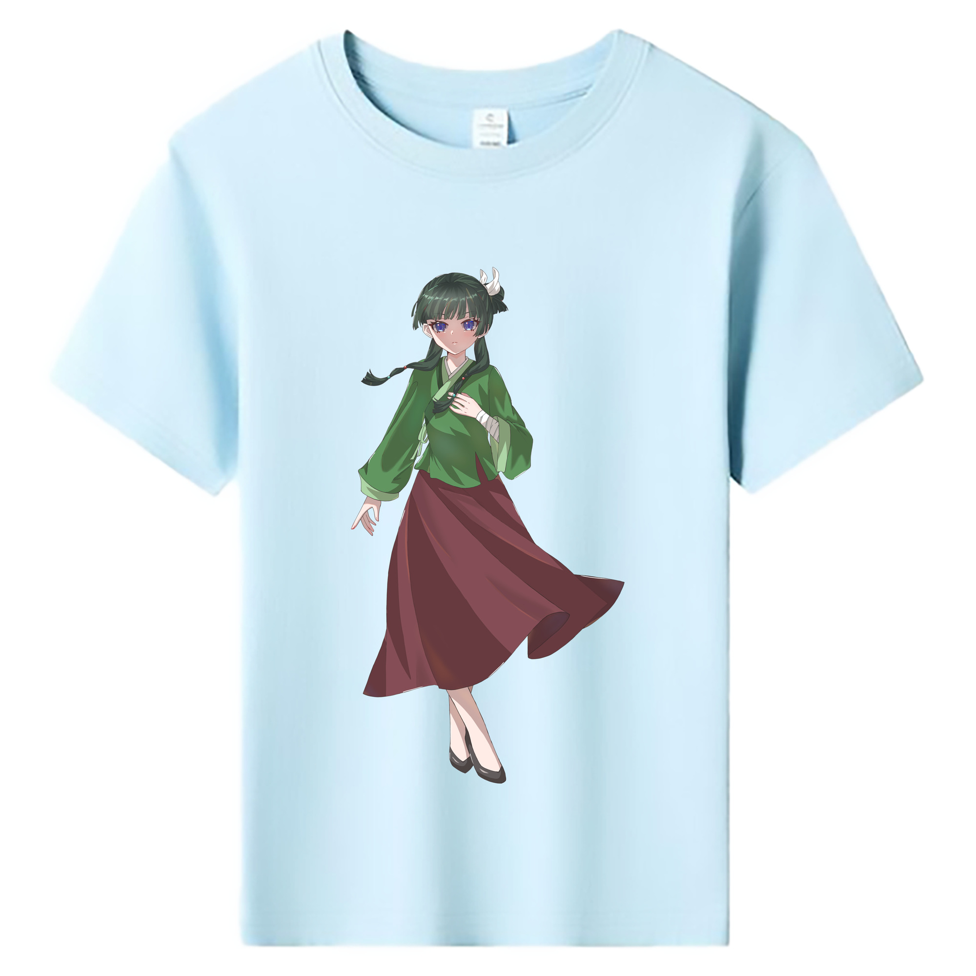 （画像用） 薬屋のひとりごと The Apothecary Diaries 綿100％キッズTシャツ（フロントプリント）